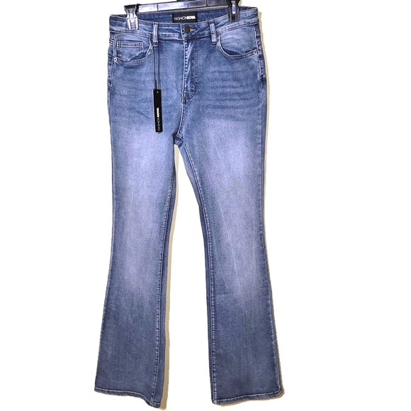 New Fashion Nova Gemma Sculpting Stretch Bootcut Jeans 11 - Picture 2 of 11